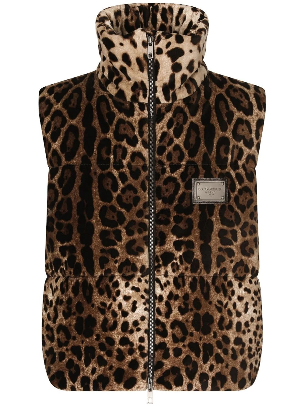 Dolce & Gabbana Gilet Stampa Leopardo 3 Dolce & Gabbana Gilet Stampa Leopardo