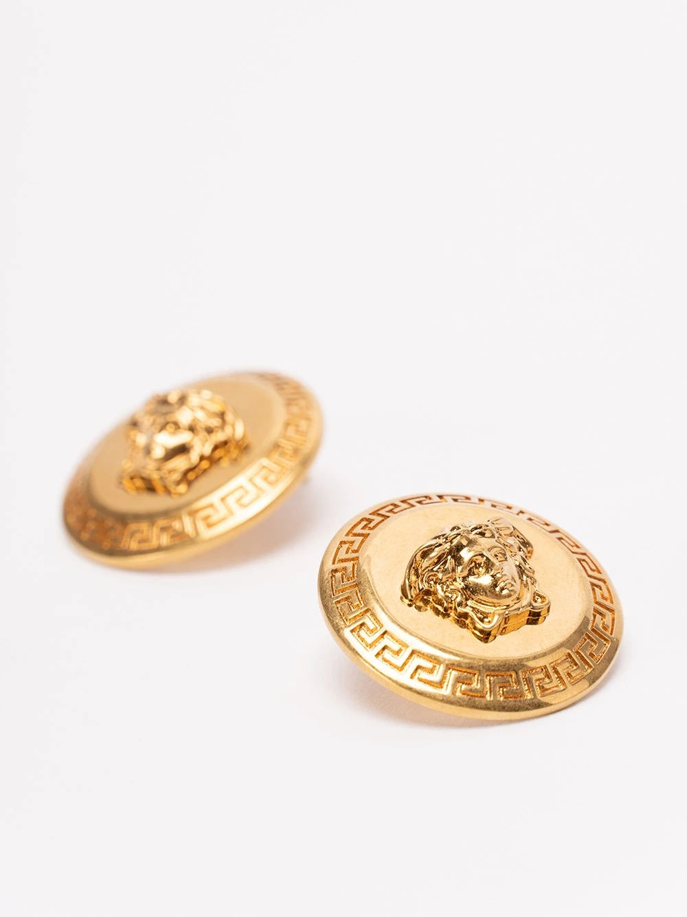 Versace Orecchini A Bottone "Tribute Medusa" 4 Versace Orecchini A Bottone "Tribute Medusa" - immagine 2