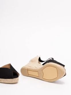 Castañer Espadrillas Con Zeppa `Bilina/6/001' -Negozio Di Abbigliamento Femminile d7f20118 8735 455b 910b 848509d978e6