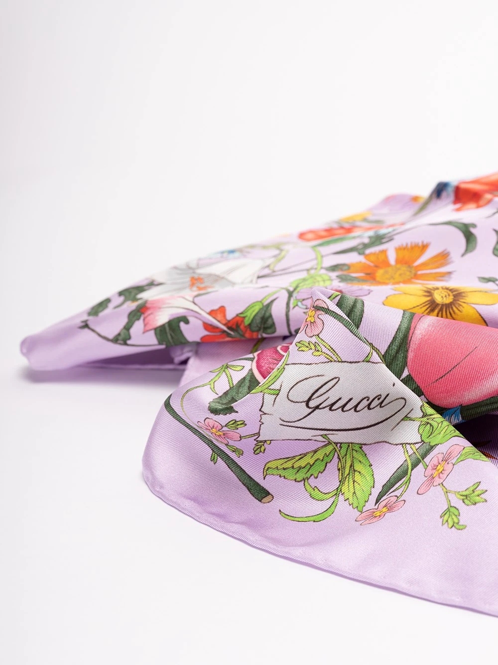 Gucci Foulard Stampa 'Flora' 5 Gucci Foulard Stampa 'Flora' - immagine 3