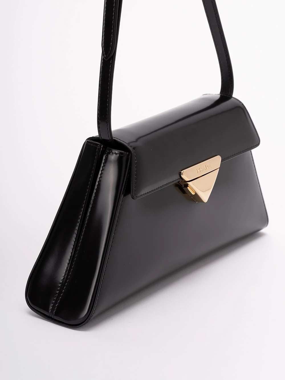 Prada Borsa A Spalla In Pelle Spazzolata 5 Prada Borsa A Spalla In Pelle Spazzolata - immagine 3