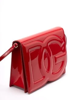 Dolce & Gabbana Borsa In Vernice Con Logo DG -Negozio Di Abbigliamento Femminile df6d4c29 1f33 419d b884 462056e34ffa