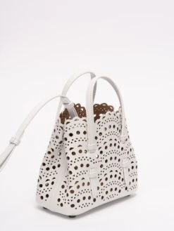 ALAIA Tote 'Mina 25' In Pelle 'Vienne Wave' -Negozio Di Abbigliamento Femminile e131deba f0a3 4173 8068 745a4079bb05