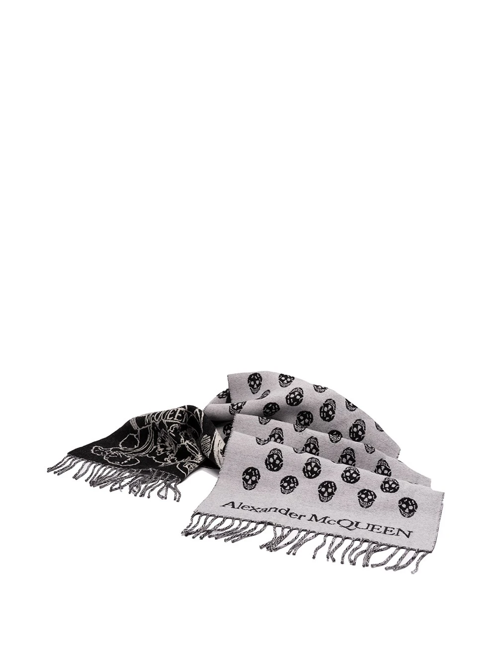 Alexander McQueen Sciarpa 'Ribbon Reverse Skull' 3 Alexander McQueen Sciarpa 'Ribbon Reverse Skull'