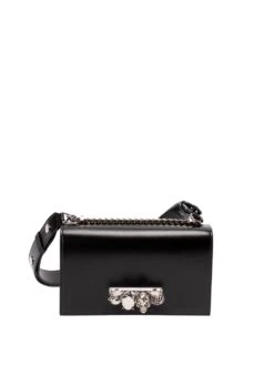 Alexander McQueen Borsa A Tracolla In Pelle 'Jewelled'