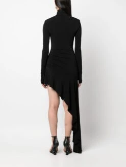 Abito Asimmetrico A Maniche Lunghe Con Arricciatura 'Nancy' -Negozio Di Abbigliamento Femminile e8918014 2c6f 41b6 8079 07bc74cf1424