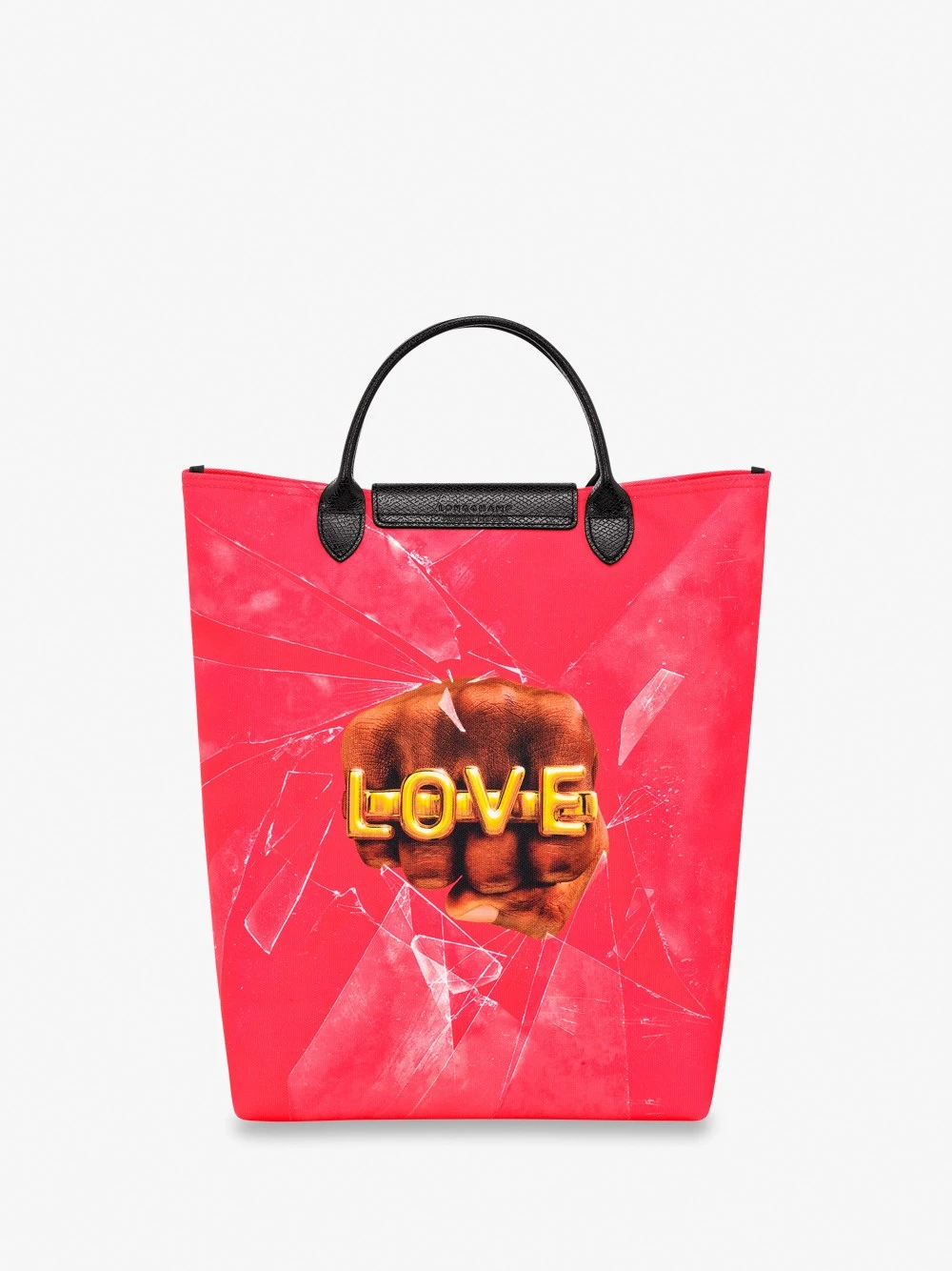 Borsa Tote Media 'Le Pliage Love' 'Longchamp X ToiletPaper' 4 Borsa Tote Media 'Le Pliage Love' 'Longchamp X ToiletPaper' - immagine 2