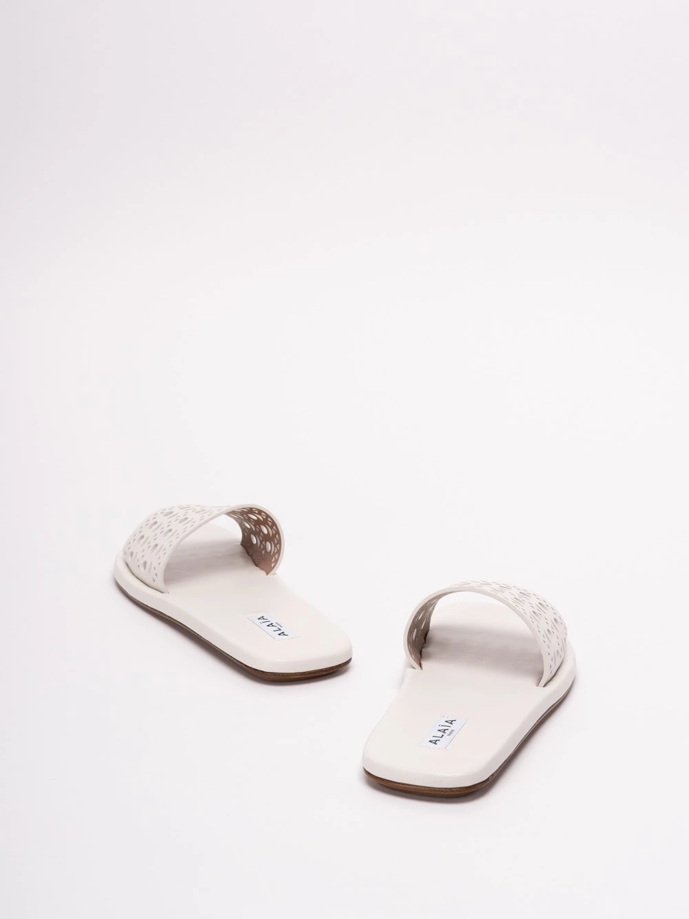 ALAIA Mules Flat 'Vienne' In Pelle 5 ALAIA Mules Flat 'Vienne' In Pelle - immagine 3