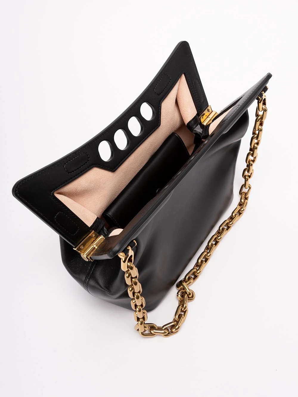 Alexander McQueen Borsa A Spalla In Pelle 'The Small Peak' 7 Alexander McQueen Borsa A Spalla In Pelle 'The Small Peak' - immagine 5