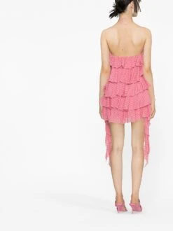 Blumarine Mini Abito Con Balze -Negozio Di Abbigliamento Femminile f312c8d2 16f3 415b b7ff 2932fd9d40e5