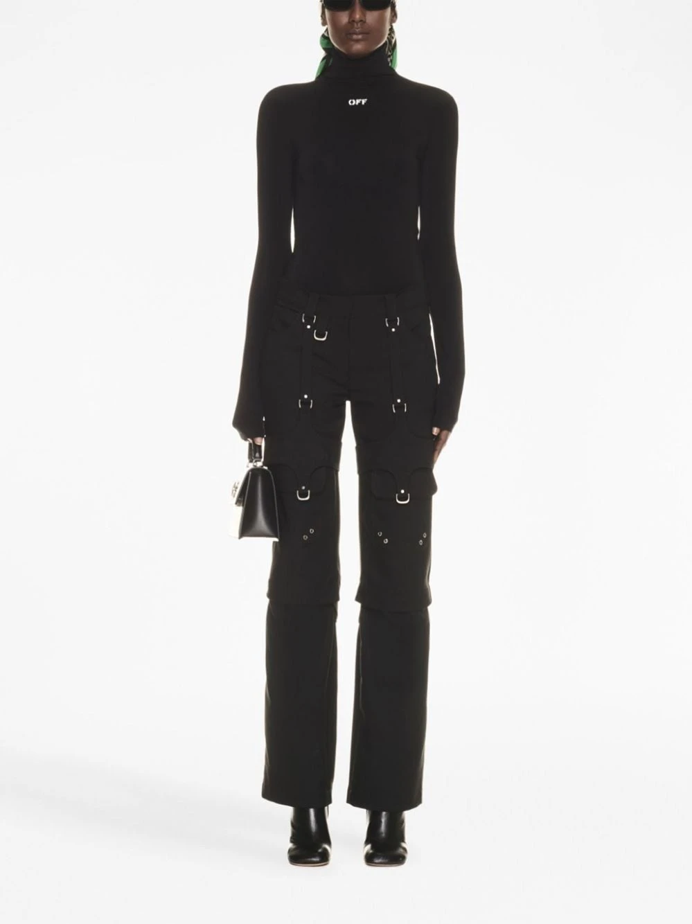 Off-White Top A Collo Alto 'Off Stamp' 4 Off-White Top A Collo Alto 'Off Stamp' - immagine 2