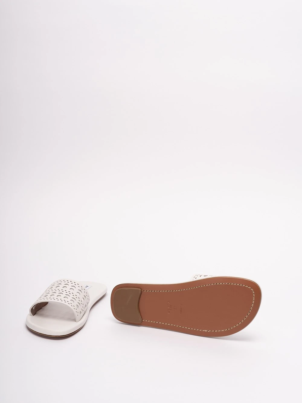 ALAIA Mules Flat 'Vienne' In Pelle 6 ALAIA Mules Flat 'Vienne' In Pelle - immagine 4