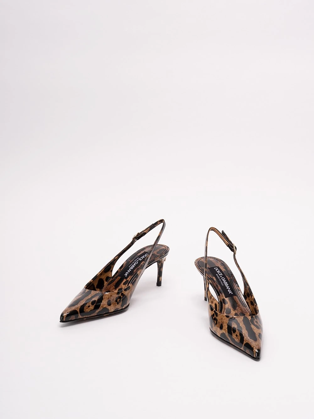 Dolce & Gabbana Slingback Stampa Leopardo 4 Dolce & Gabbana Slingback Stampa Leopardo - immagine 2