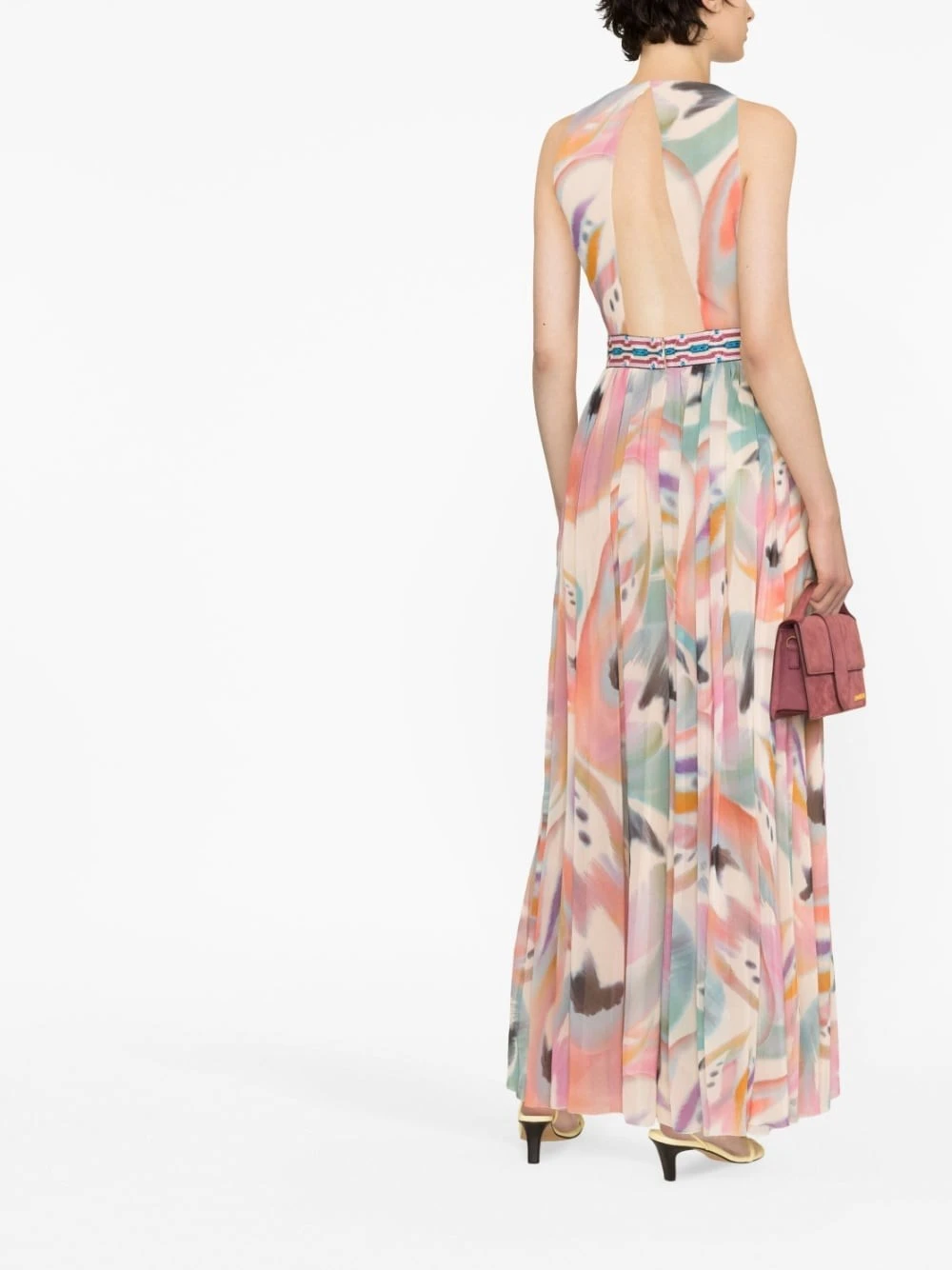 Etro Abito Lungo 'Butterfly Wings Print' 7 Etro Abito Lungo 'Butterfly Wings Print' - immagine 5