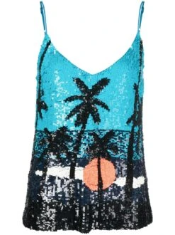 P.A.R.O.S.H. Top Paillettes