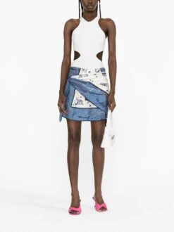 FENDI Gonna Stampata -Negozio Di Abbigliamento Femminile f8ce1dd6 fb6f 49e5 b3d6 d0dc06ded5dd