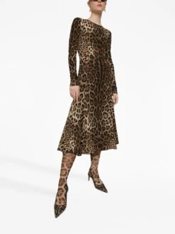 Dolce & Gabbana Abito Stampa Leopardo -Negozio Di Abbigliamento Femminile fba63d38 d9fd 47ae 9c94 20d900731835
