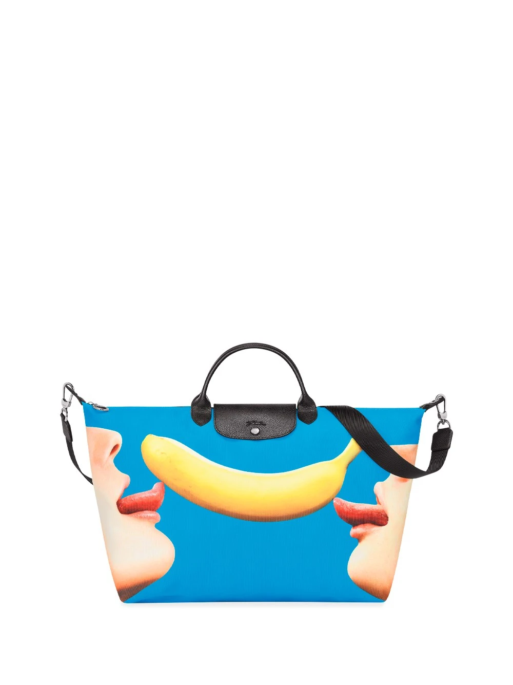 Longchamp Borsa Da Viaggio 'Long Bermuda X ToiletPaper' "Le Pliage Banane" Unisex 3 Longchamp Borsa Da Viaggio 'Long Bermuda X ToiletPaper' "Le Pliage Banane" Unisex